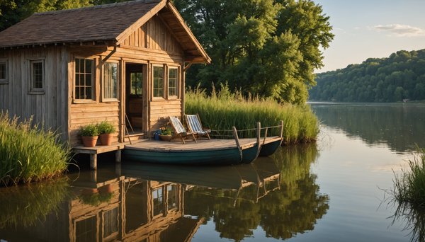 Cabane sur l'eau en dordogne : l'expérience parfaite pour un week-end nature